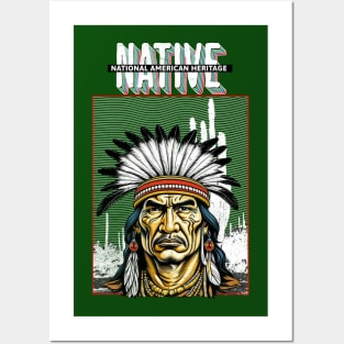 Native American Month Day a Headdress Native Feather Ancient Posters and Art